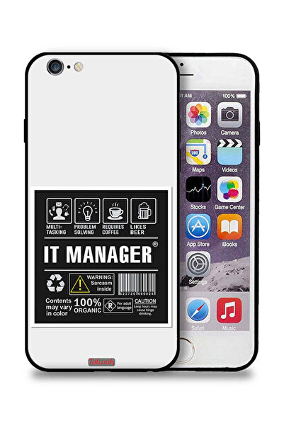 Tolwak جراب حماية لجهاز Apple iPhone 6 Plus/6s Plus - ملصق مدير تكنولوجيا الم...