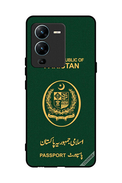 Covernex غطاء حماية لهاتف فيفو V25 برو بنمط جواز سفر باكستاني