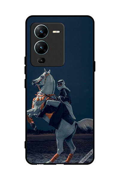 Covernex غطاء حماية لهاتف فيفو V25 برو - شاب على حصان
