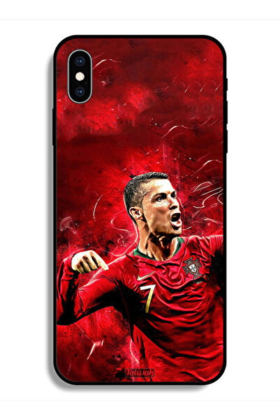 Tolwak جراب حماية لهاتف Apple iPhone X كريستيانو رونالدو