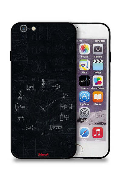 Tolwak جراب حماية Apple iPhone 6/6s بتصميم ساعة رياضيات