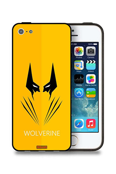 Tolwak غطاء حماية وولفرين لجهاز آيفون 5/5s/SE من آبل