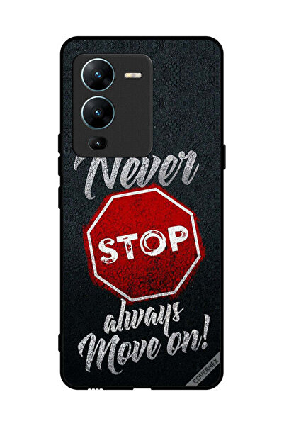 Covernex غطاء حماية لهاتف فيفو V25 برو، لا تتوقف أبدًا، تحرك دائمًا