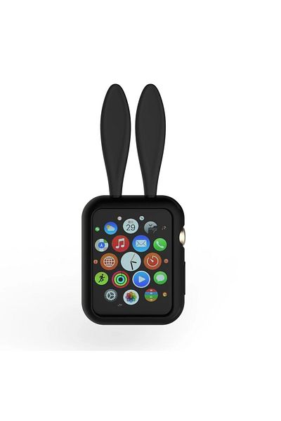 ETC Ally Watch 1-2-3-4 42mm Rabbit Figure Silicone Case-(5775) - Myg8596-6462 Compatible