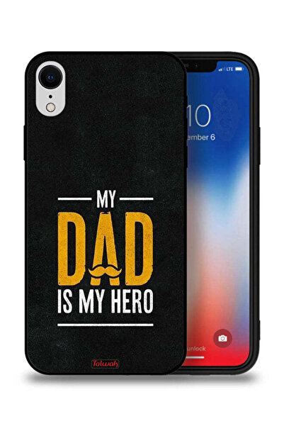 Tolwak جراب حماية لجهاز Apple iPhone XR - أبي هو بطلي