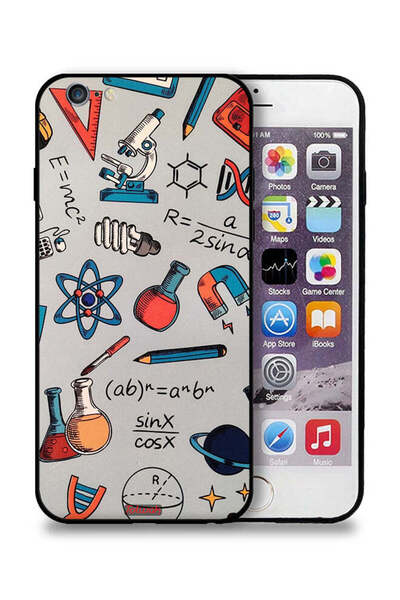 Tolwak غطاء حماية لجهاز Apple iPhone 6/6s - علامات علمية