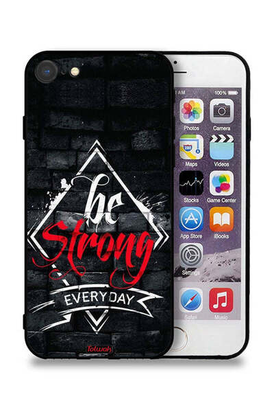 Tolwak غطاء حماية لجهاز Apple iPhone 7 كن قويًا كل يوم