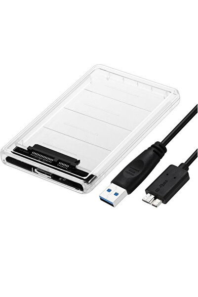 Alfais 4266K 2.5” HDD/SSD USB 3.0 to SATA Dönüştürücü Harici Şeffaf Taşınabilir Kutusu