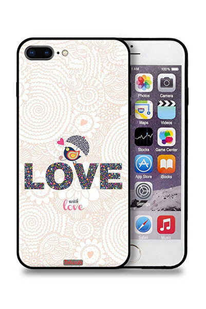 Tolwak غطاء حماية لجهاز Apple iPhone 7 Plus - Love With Love