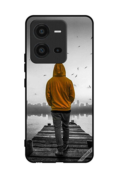 Covernex غطاء حماية لهاتف vivo V25 Sad Boy Walking
