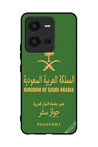 Covernex غطاء حماية لهاتف فيفو V25 جواز سفر المملكة العربية السعودية