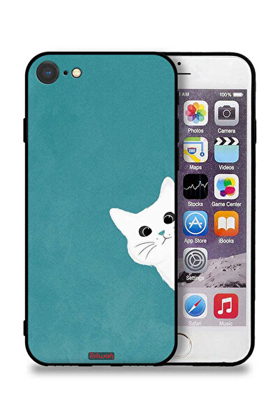 Tolwak جراب حماية لهاتف Apple iPhone SE (2022) بتصميم قطة
