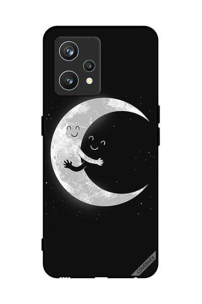 Covernex غطاء حماية لهاتف Realme 9 Pro Plus مع عناق القمر والسماء المظلمة