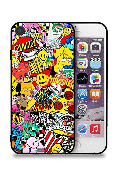 Tolwak جراب حماية لجهاز Apple iPhone 8 Off The Wall