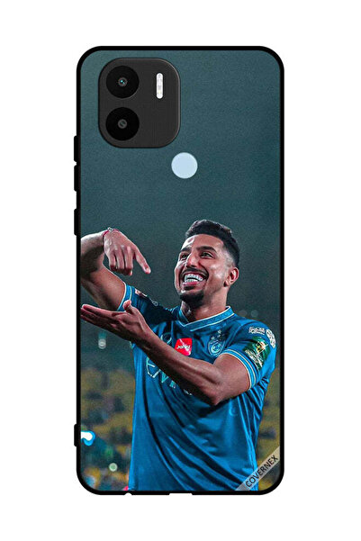 Covernex غطاء حماية لهاتف شاومي ريدمي A1 بلس - سالم الدوسري يحمل كرة قدم