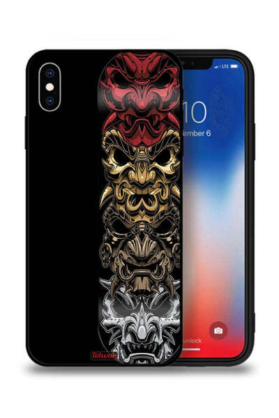 Tolwak غطاء حماية لهاتف Apple iPhone XS Max برسومات فنية