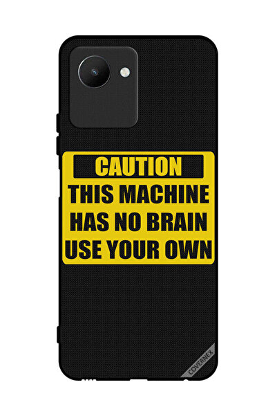 Covernex غطاء حماية لهاتف Realme C30s تحذير: هذا الجهاز لا يحتوي على دماغ است...