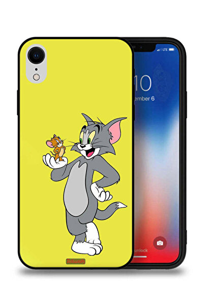 Tolwak جراب حماية لجهاز Apple iPhone XR بتصميم توم وجيري