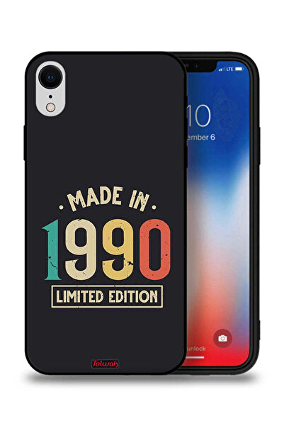 Tolwak جراب حماية لجهاز Apple iPhone XR، إصدار محدود، صنع في عام 1990