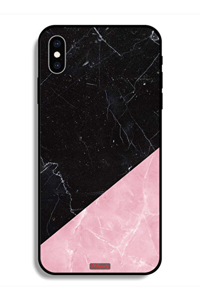 Tolwak جراب واقٍ لهاتف Apple iPhone X بنمط رخامي