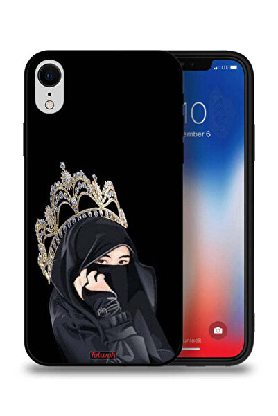 Tolwak غطاء حماية لهاتف Apple iPhone XR بتصميم Queen Girl