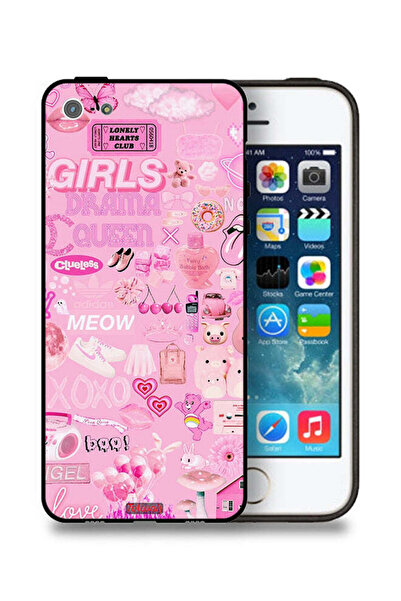 Tolwak غطاء حماية لجهاز Apple iPhone 5/5s/SE - ملكة الدراما للفتيات