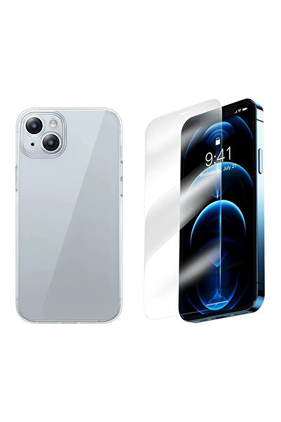 TakÇalıştır حافظة سيليكون من سلسلة كورنينج لهاتف آيفون 15 + مجموعة واقي شاشة ...