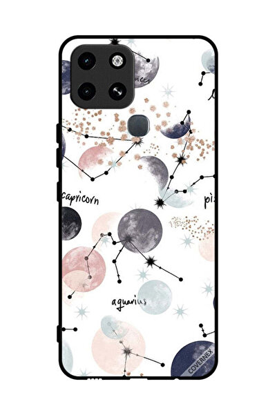 Covernex غطاء حماية لهاتف Infinix Smart 6 - لوحة فنية من Planets Paint