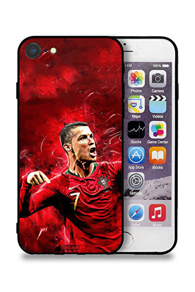 Tolwak جراب حماية لهاتف Apple iPhone 7 كريستيانو رونالدو