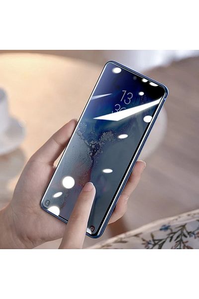 CepteToptan منحني - واقي زجاجي مقوى بالأشعة فوق البنفسجية لهاتف Galaxy S20 2 قطعة - (1903) - MKİ6352-3562