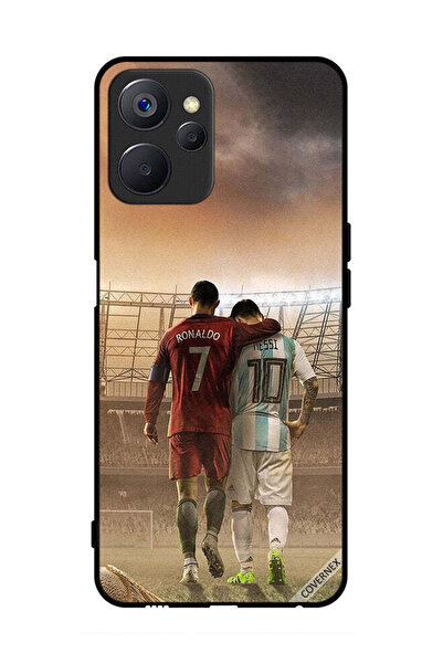 Covernex غطاء حماية لهاتف Realme 9i 5G ميسي ورونالدو