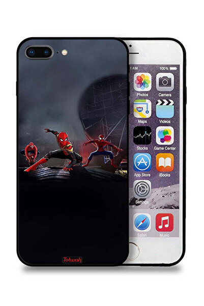 Tolwak غطاء حماية لجهاز Apple iPhone 8 Plus بثلاثة عناكب