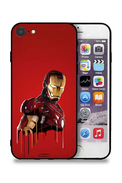 Tolwak جراب حماية Apple iPhone SE (2020) برسومات الرجل الحديدي