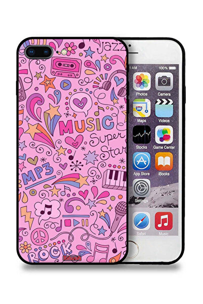 Tolwak غطاء حماية لجهاز Apple iPhone 7 Plus مع علامات موسيقية