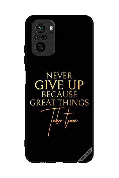 Covernex Protective Case Cover For Poco M5s 4G Never Give Up