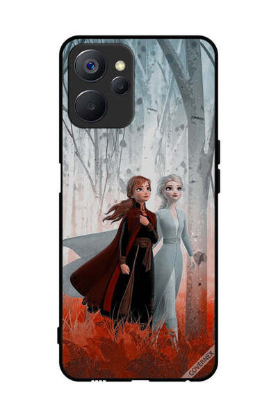 Covernex غطاء حماية لهاتف Realme 9i 5G Frozen Sisters