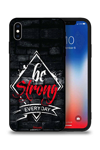 Tolwak جراب حماية Apple iPhone XS Max كن قويًا كل يوم