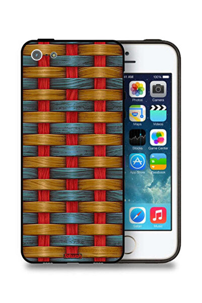 Tolwak غطاء حماية لجهاز Apple iPhone 5/5s/SE بنمط فني