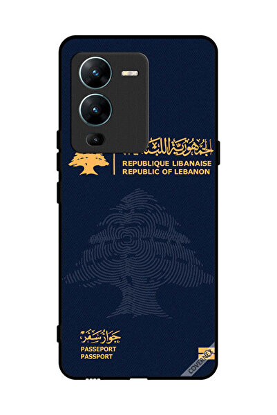 Covernex غطاء حماية لهاتف vivo V25 Pro جواز سفر لبناني