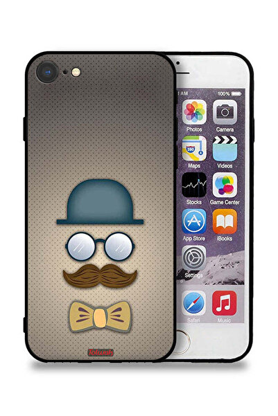 Tolwak غطاء حماية لجهاز Apple iPhone 8 برسومات رأس الرجل