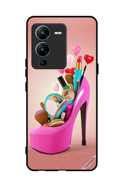 Covernex Protective Case Cover For vivo V25 Pro Shoe With Makeup Items