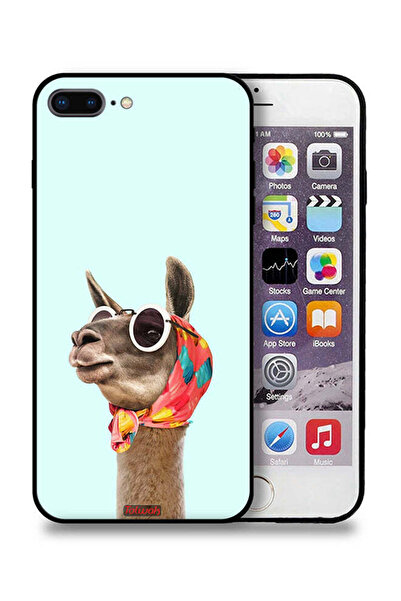 Tolwak جراب حماية لجهاز Apple iPhone 7 Plus بتصميم جمل لطيف وأنيق