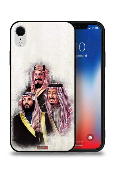 Tolwak غطاء حماية لجهاز آيفون XR من آبل محمد وسلمان وعبد العزيز