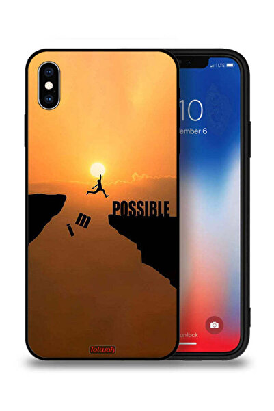 Tolwak جراب حماية لجهاز Apple iPhone XS Max - أنا ممكن