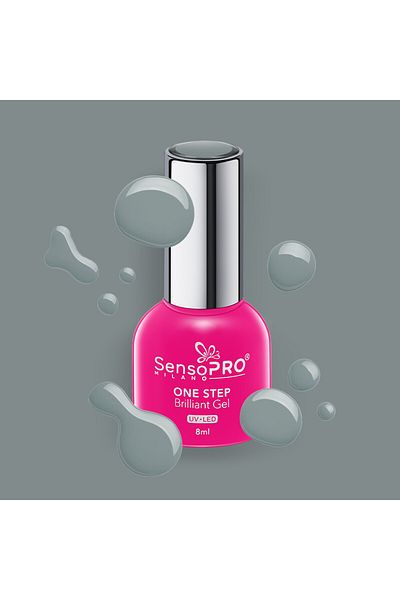SensoPRO Milano Oja semipermanentă Brilliant într-un singur pas, 8 ml, Luxe Stone #22
