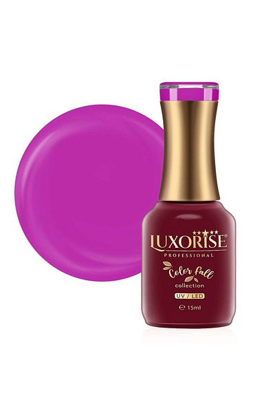 LUXORISE Oja semipermanentă Color Fall Collection - Magenta Bliss, 15ml