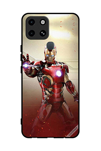 Covernex غطاء حماية لهاتف Infinix Smart 6 Iron Man Defense