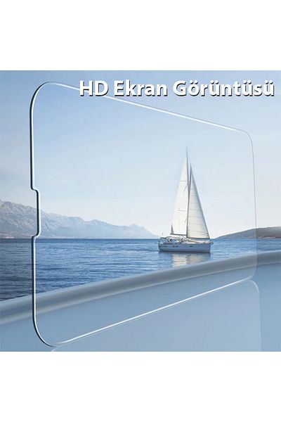 CepteToptan ALLY iPhone 13-13 Pro واقي شاشة زجاجي مقسّى غير قابل للكسر مقاس 6.1 بوصة - (1903) - MKİ1485-5140
