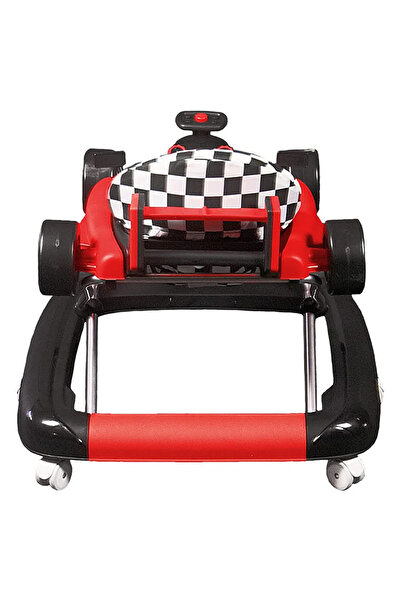 Factory Price - Ryan 4 in 1 Safety Baby Car Walker with Music and Lights - Red