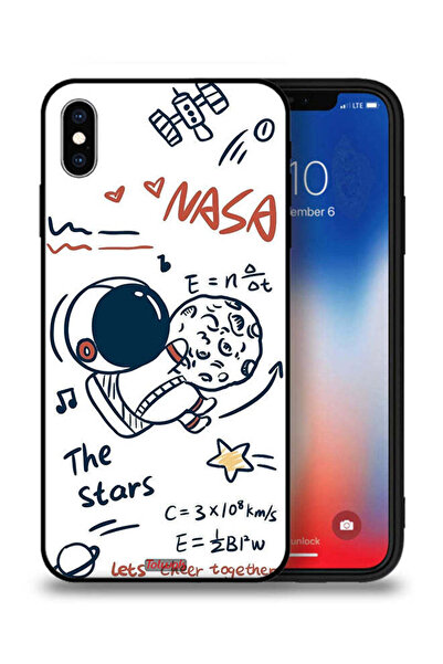 Tolwak غطاء حماية لجهاز Apple iPhone XS - ناسا النجوم